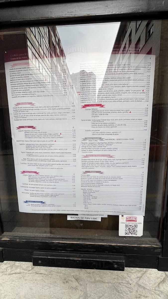 Menu Restaurante Gepetto Arena-1